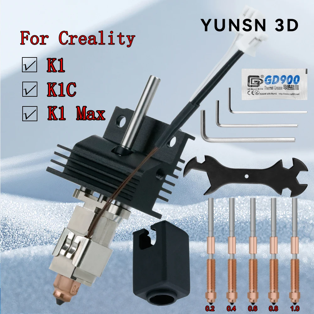 Creality Printer K1 - New Upgraded Hotend For Creality K1,K1C,K1