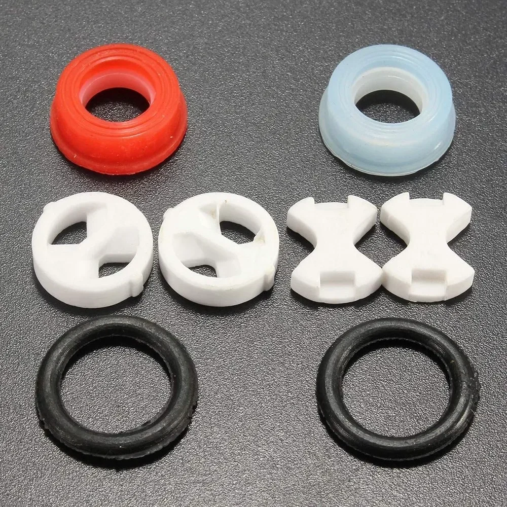 6PCS/set Ceramic Disc Silicon  - Silicone Tap Washer recension och pris