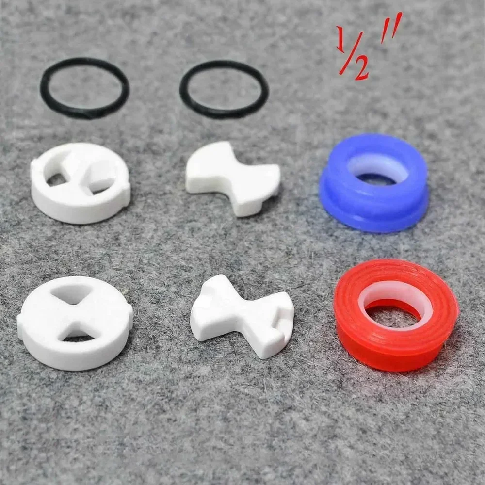 6PCS/set Ceramic Disc Silicon  - Silicone Tap Washer recension och pris