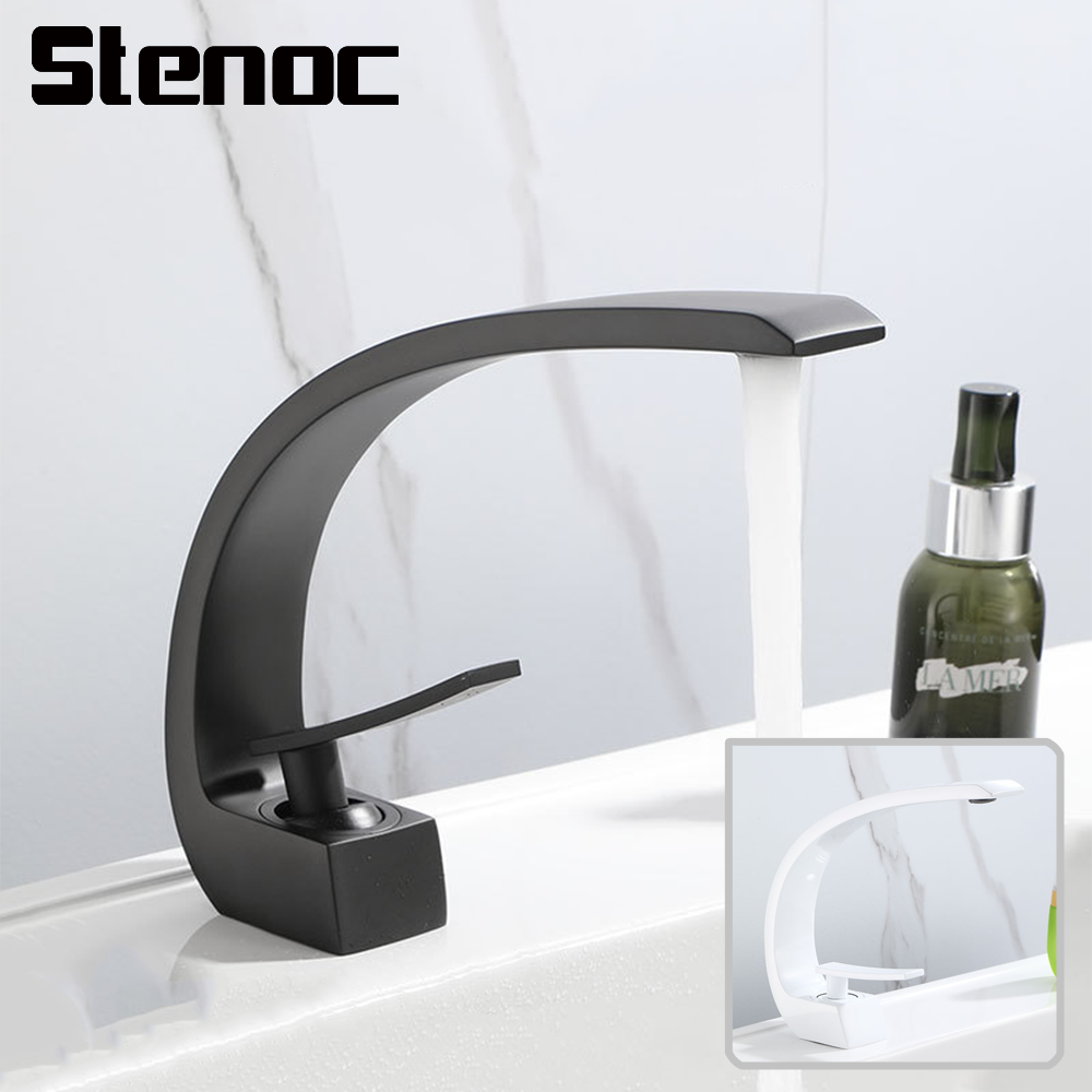 Black/White Curve Design Basin - Silicone Tap Washer recension och pris