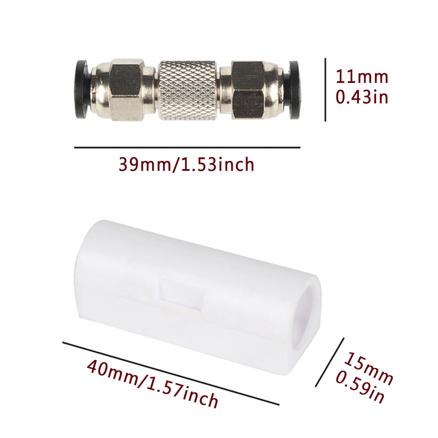 Upgrade PTFE Tube Connector St - Ptfe Tape Thread recension och pris