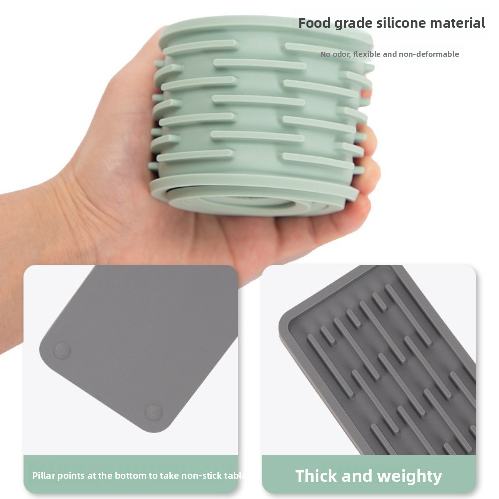 Non-slip Silicone Drainage Mat - Silicone Tap Washer recension och pris